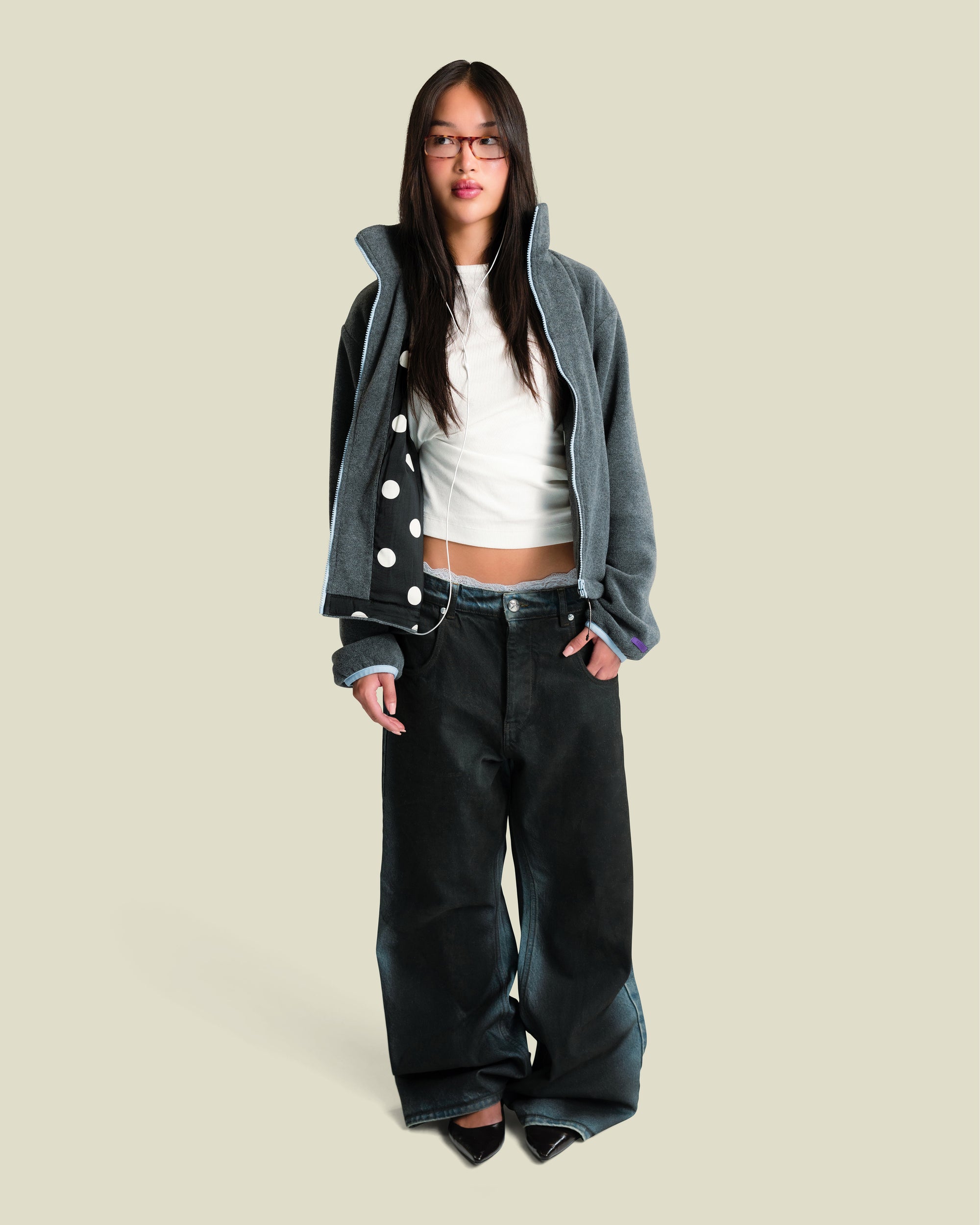 Polka Polar Fleece