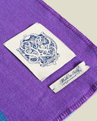 Purple Maison Merino Wool Blanket