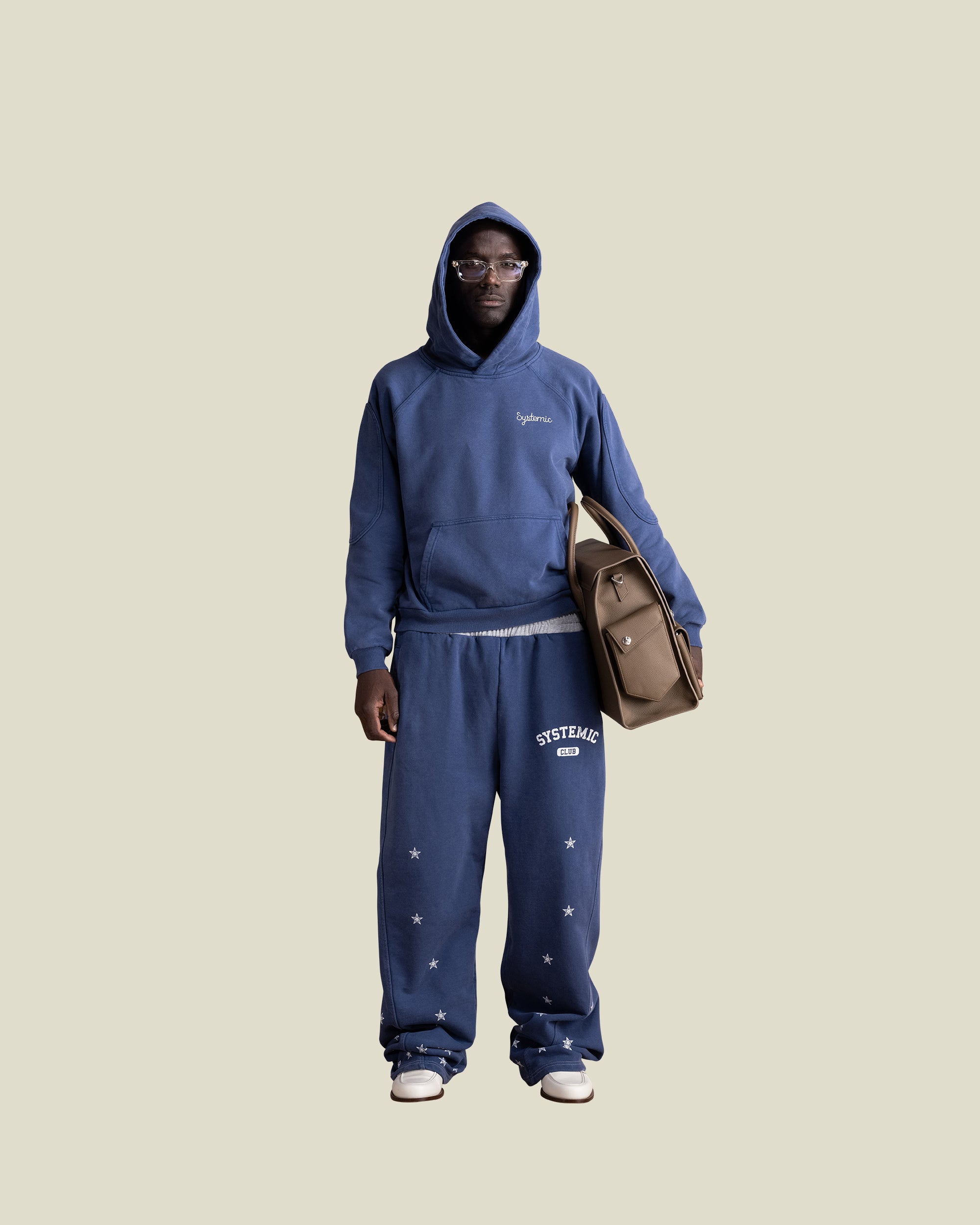 超希少 Thug Club Rock Hoodie 3 Navy THUG CLUB - Rock Hoodie | HBX