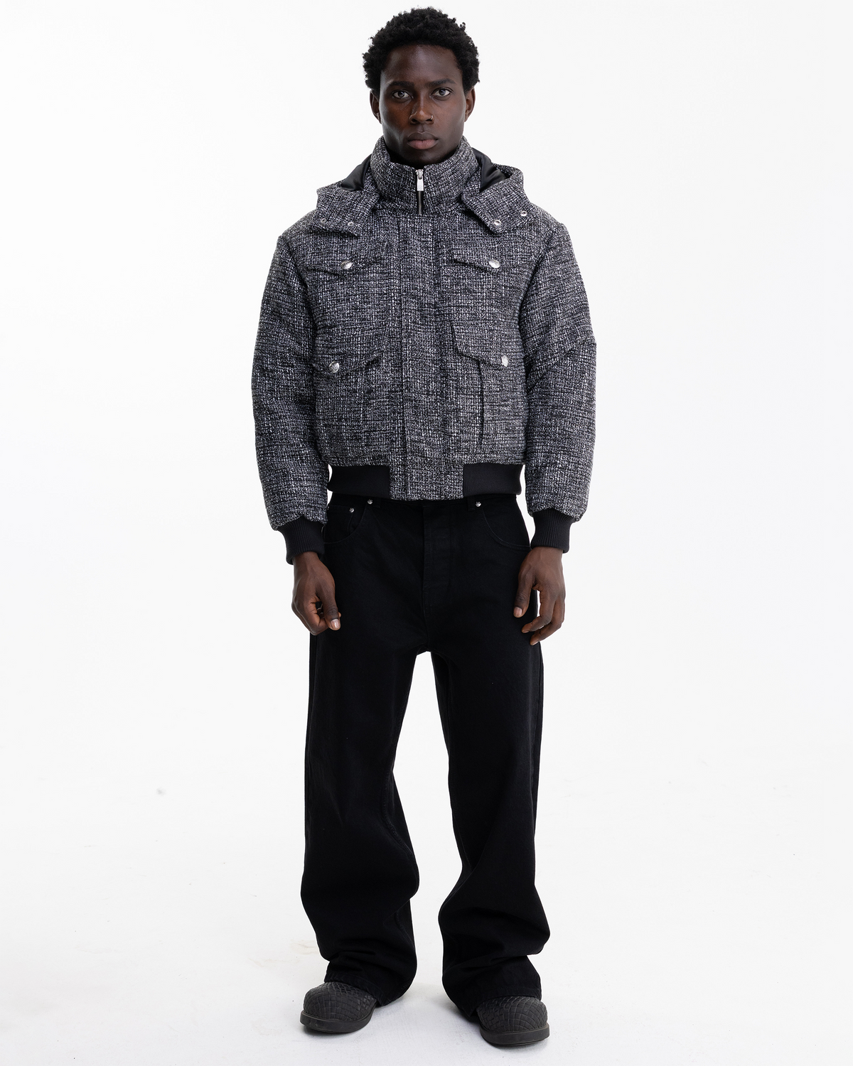 ⁠⁠Roche Bouclé Puffer