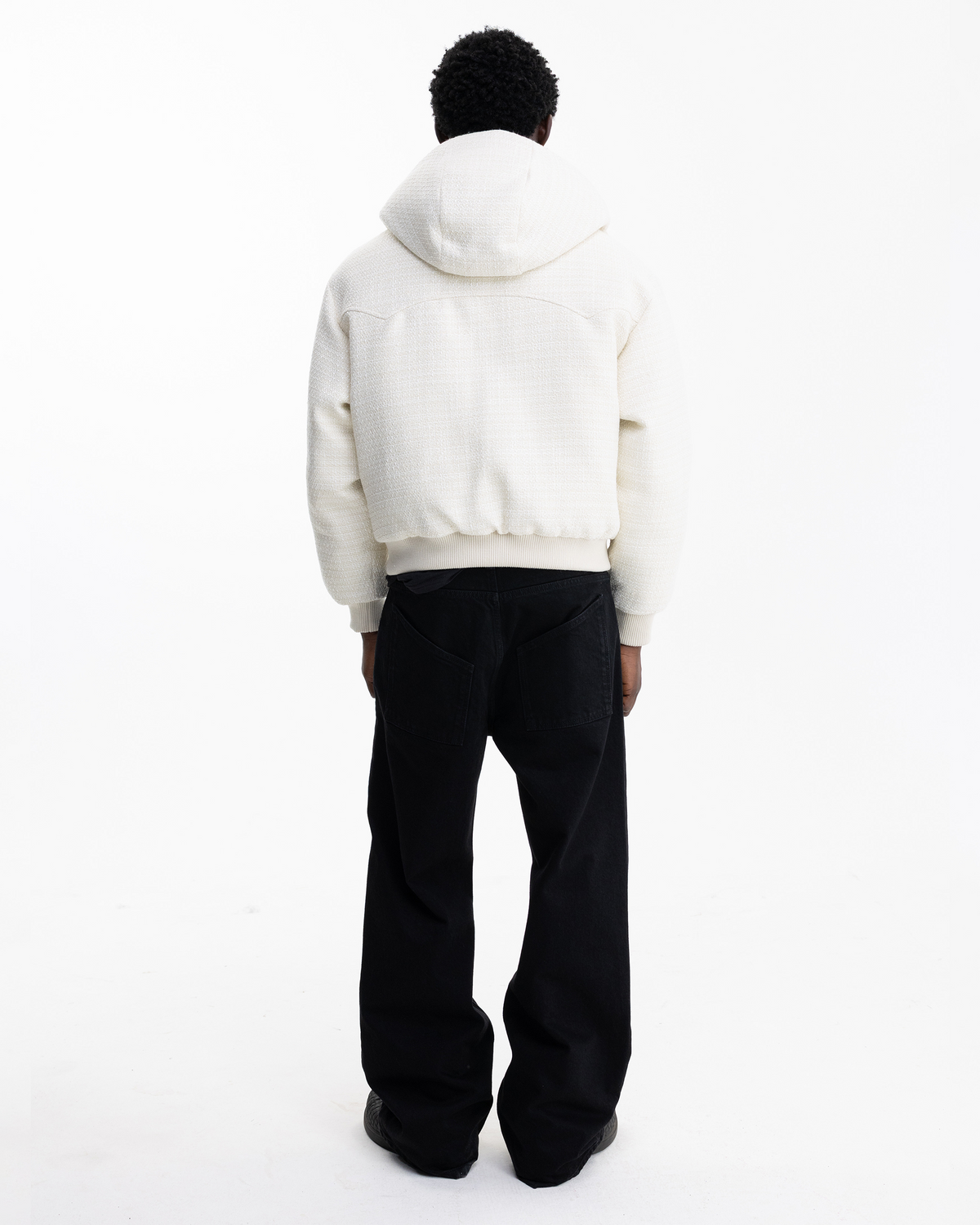 Vanille Bouclé Puffer