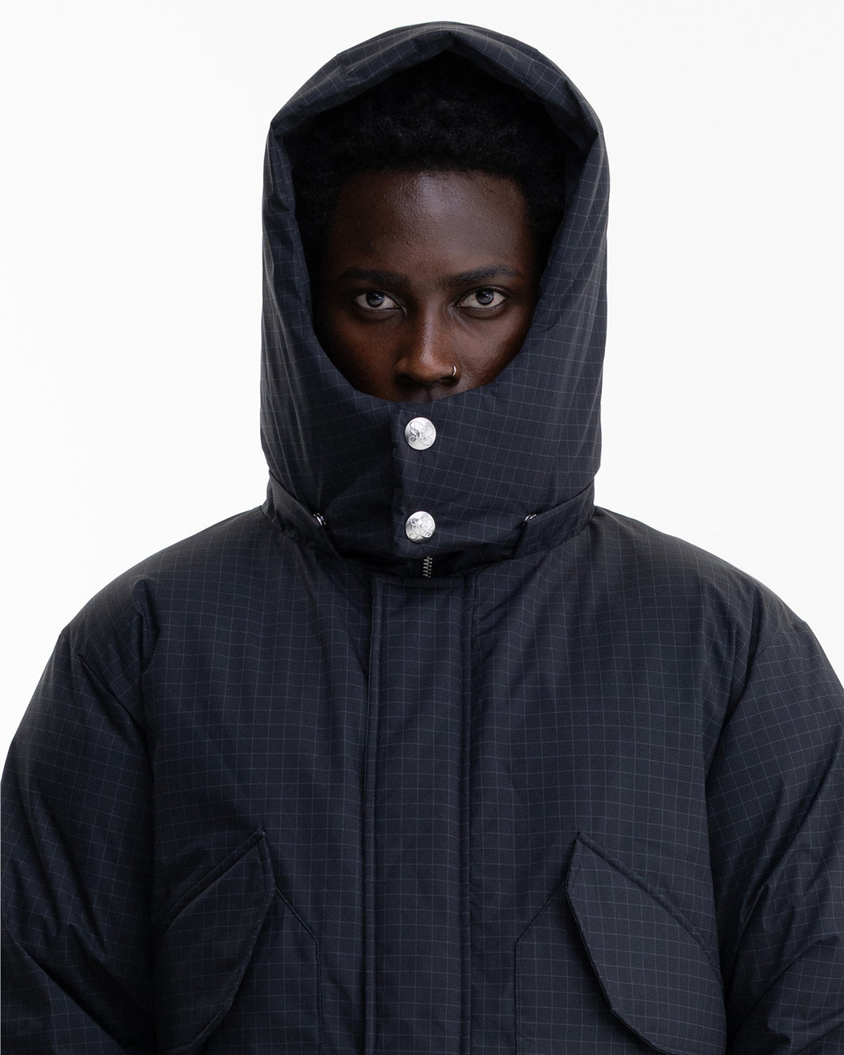 SoHo Check Puffer