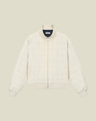 Beige Bouclé Jacket