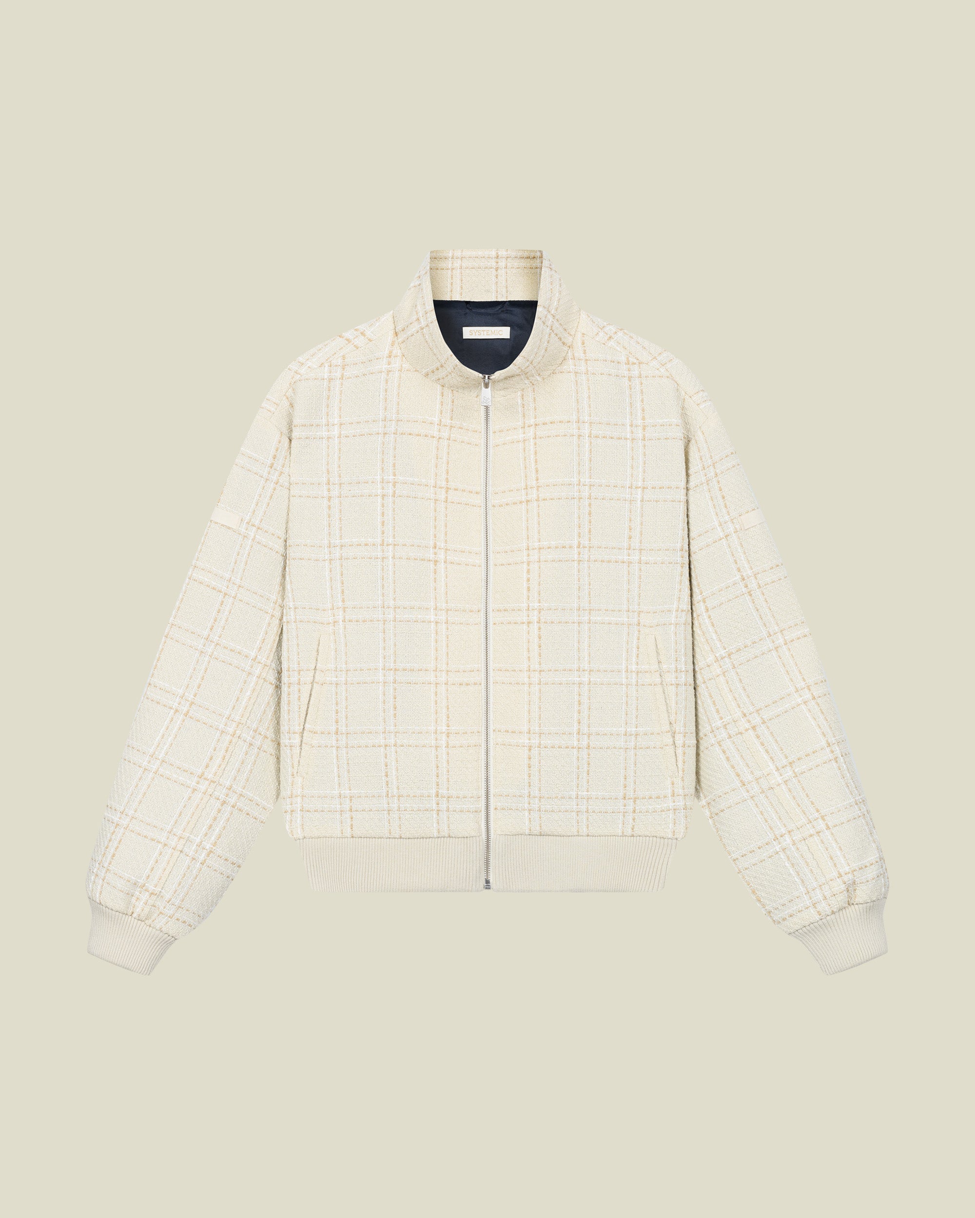 Beige Bouclé Jacket