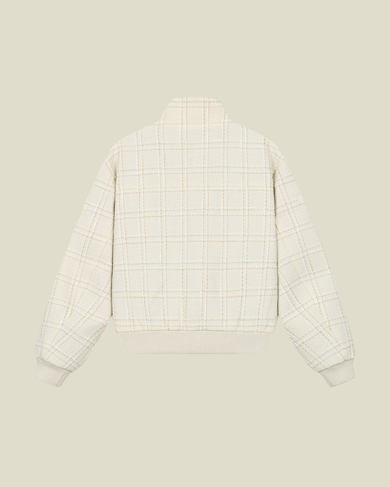 Beige Bouclé Jacket