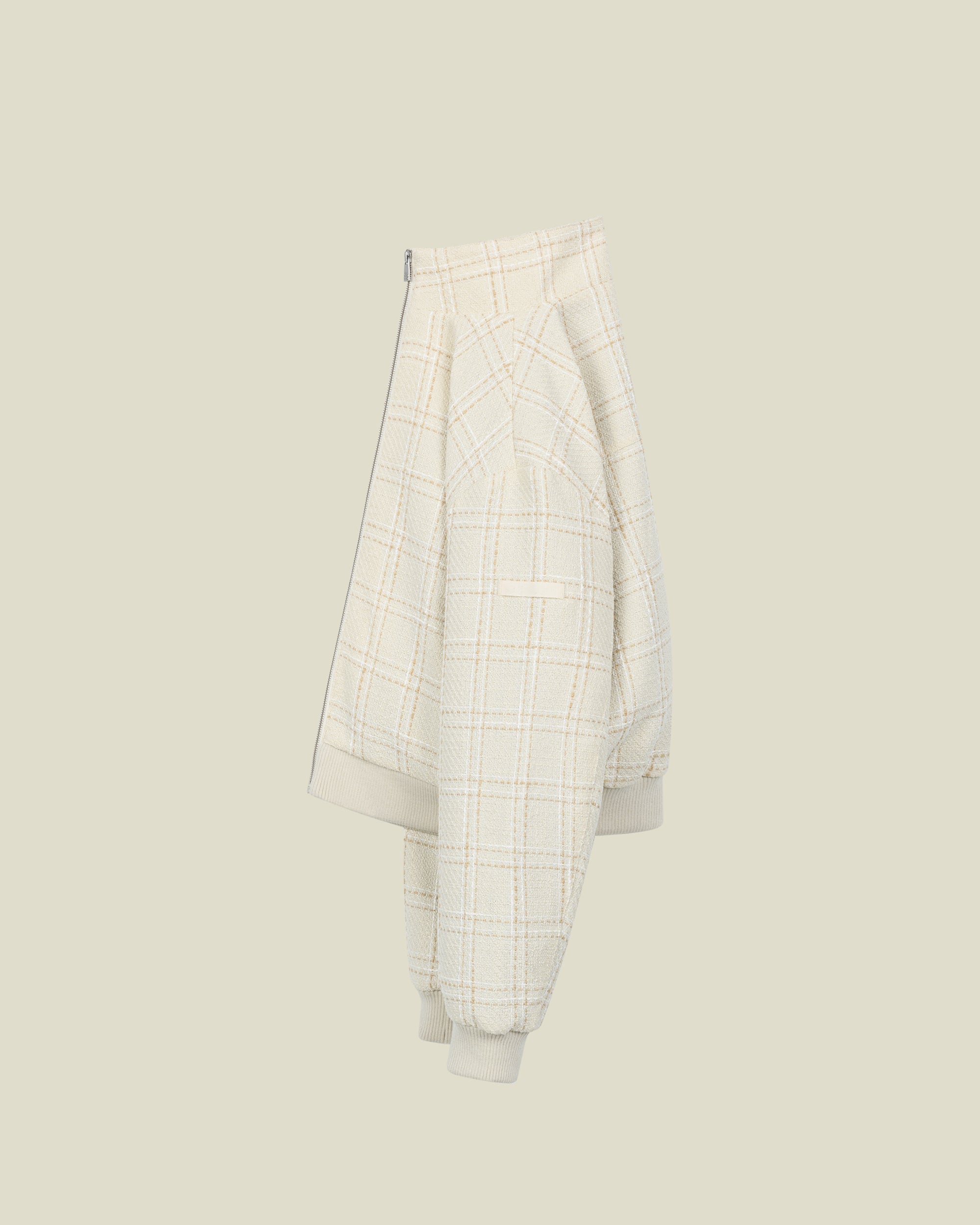 Beige Bouclé Jacket