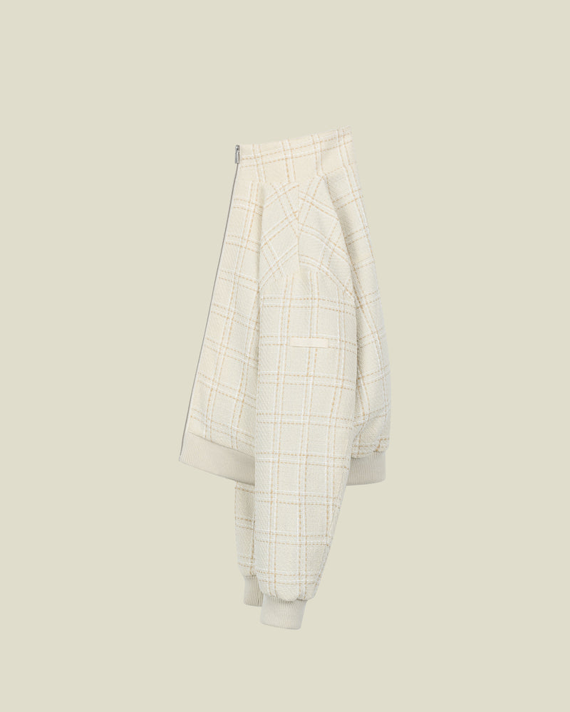 Beige Bouclé Jacket