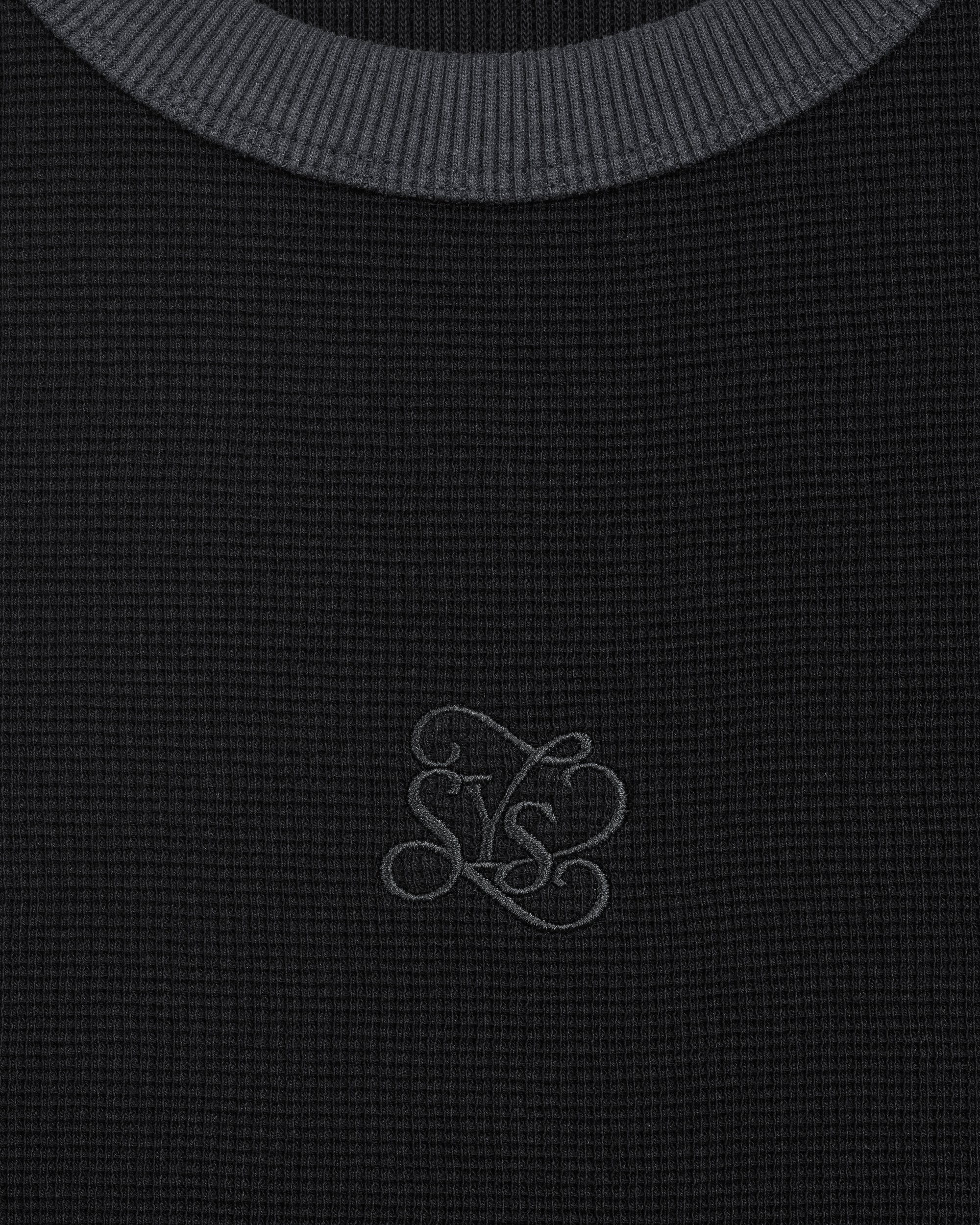 Monogram Waffle Tanktop