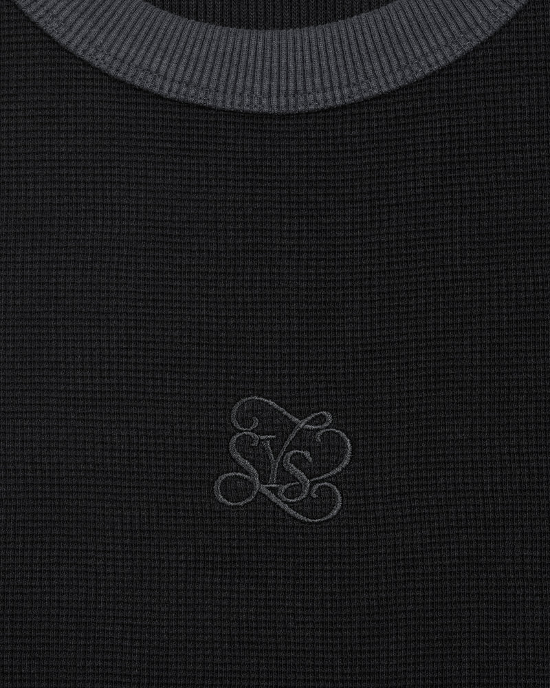 Monogram Waffle Tanktop