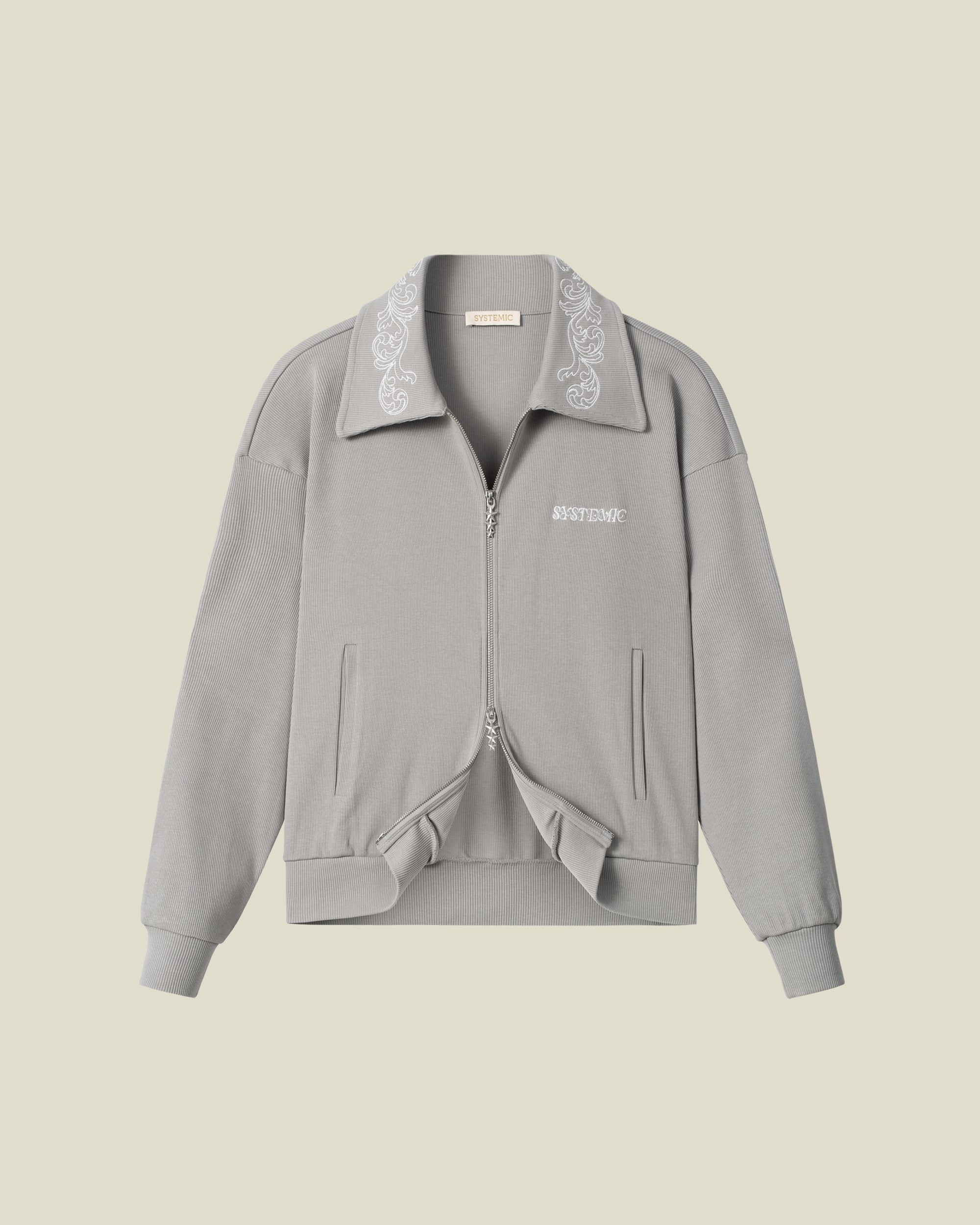 Rib Zip Up | Systemic