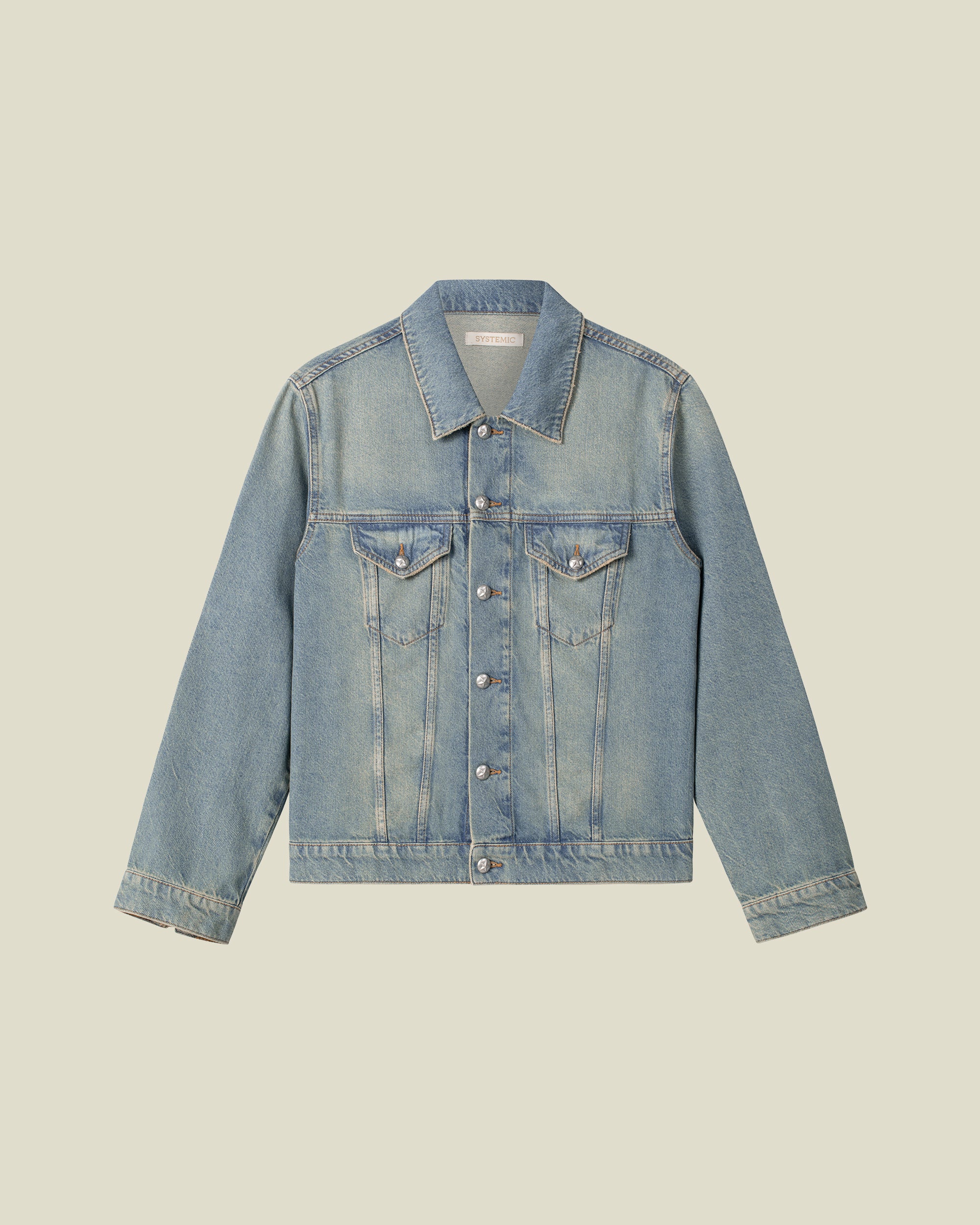 Trim Denim Jacket