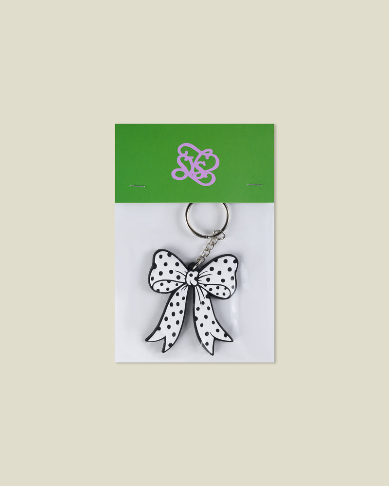 Polka Bow Charm