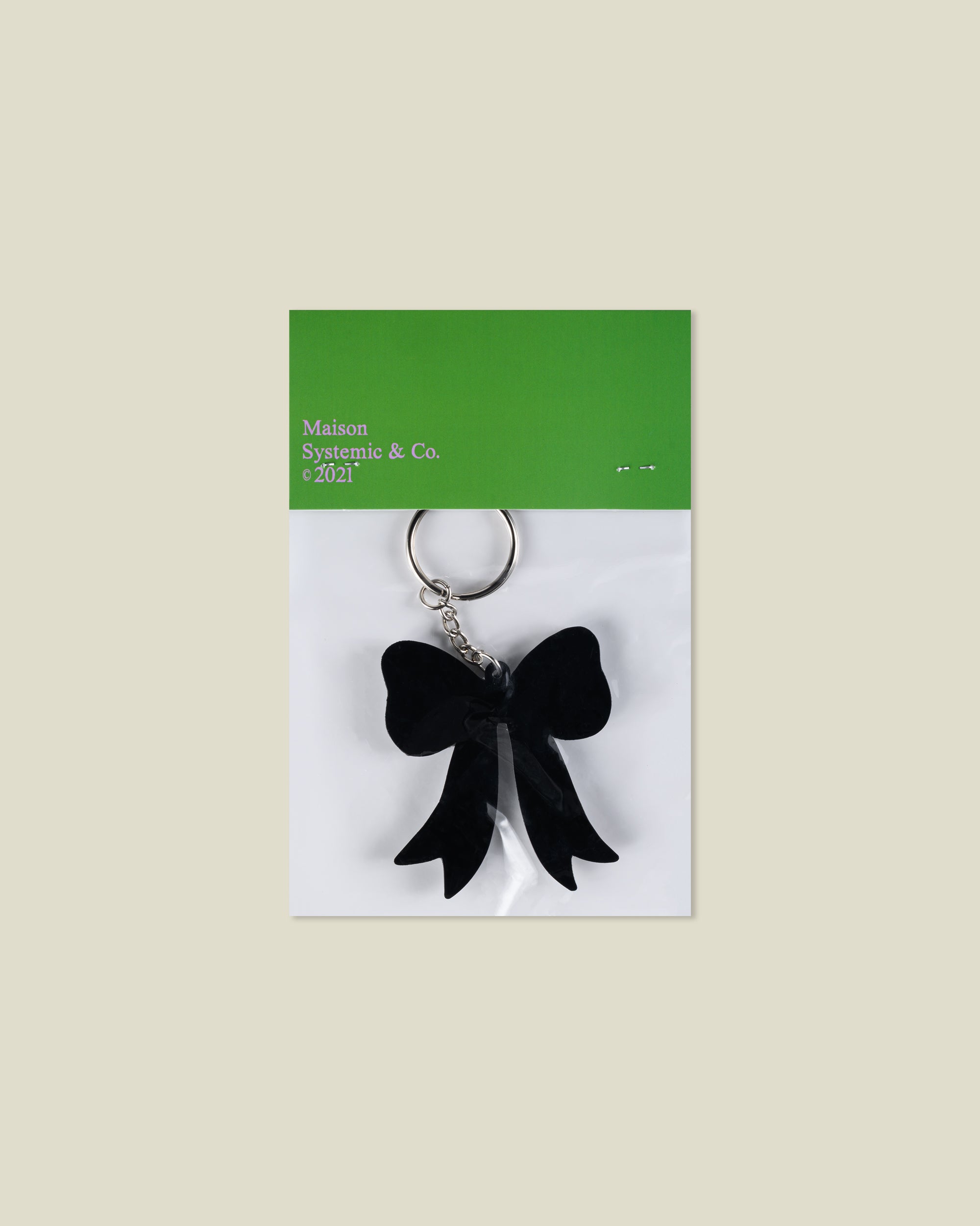 Polka Bow Charm