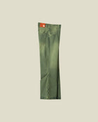 Olive Double Barrel Jeans