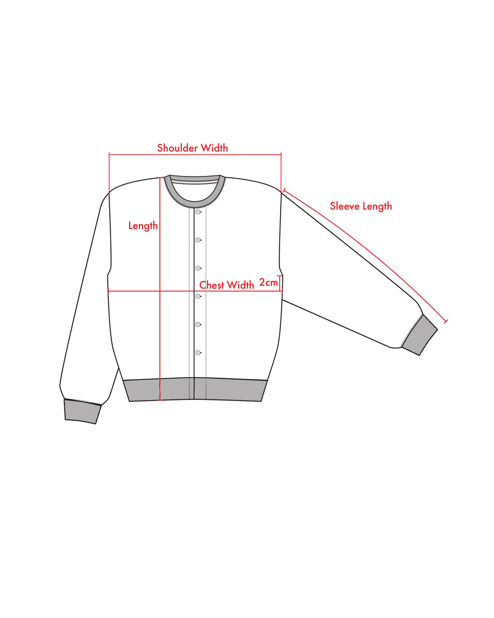 Daytona Button Cardigan