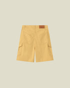 Beige Ribstop Cargo Shorts