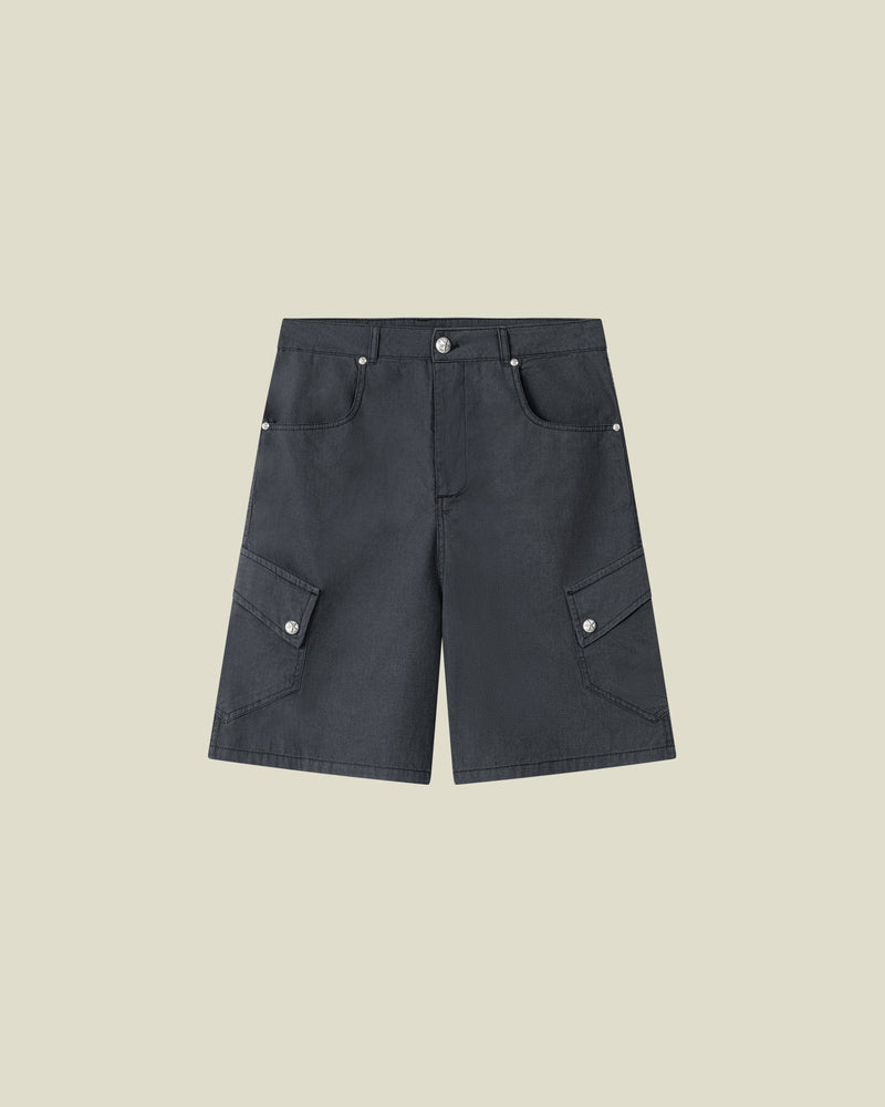 Onyx Ribstop Cargo Shorts