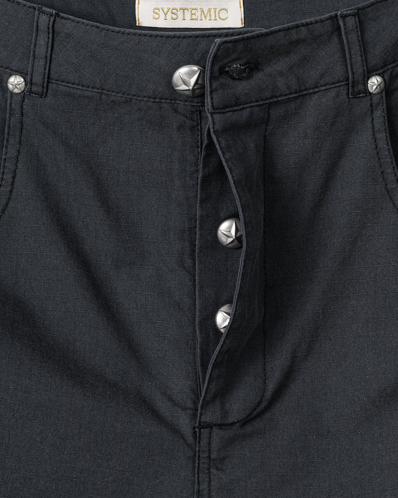 Onyx Ribstop Cargo Shorts
