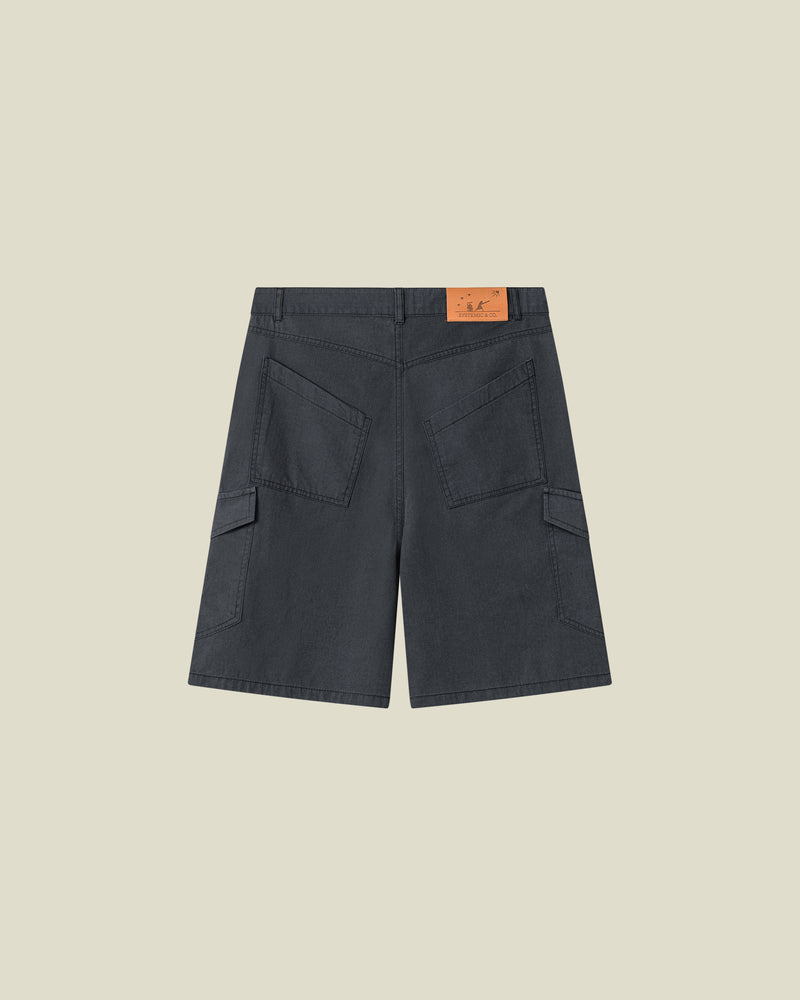 Onyx Ribstop Cargo Shorts
