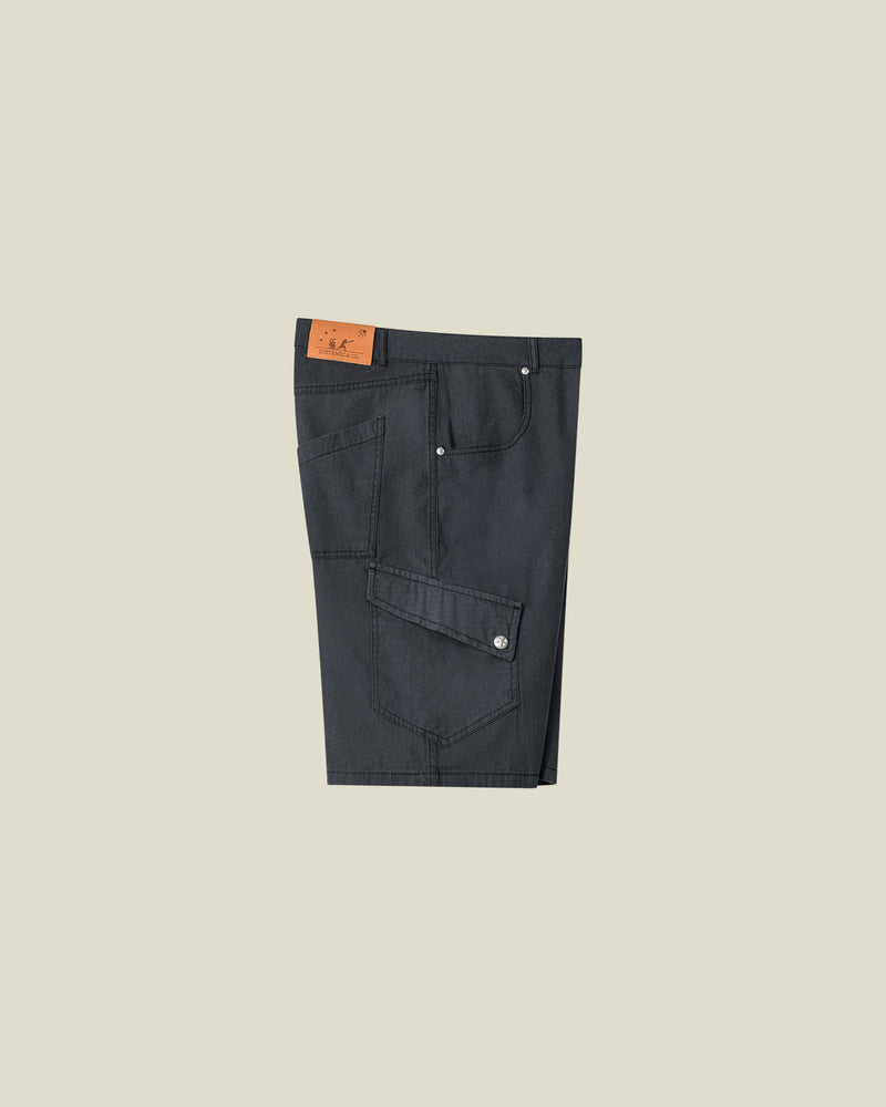 Onyx Ribstop Cargo Shorts
