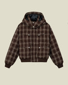 Amber Bouclé Puffer Jacket