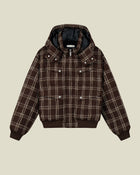 Amber Bouclé Puffer Jacket