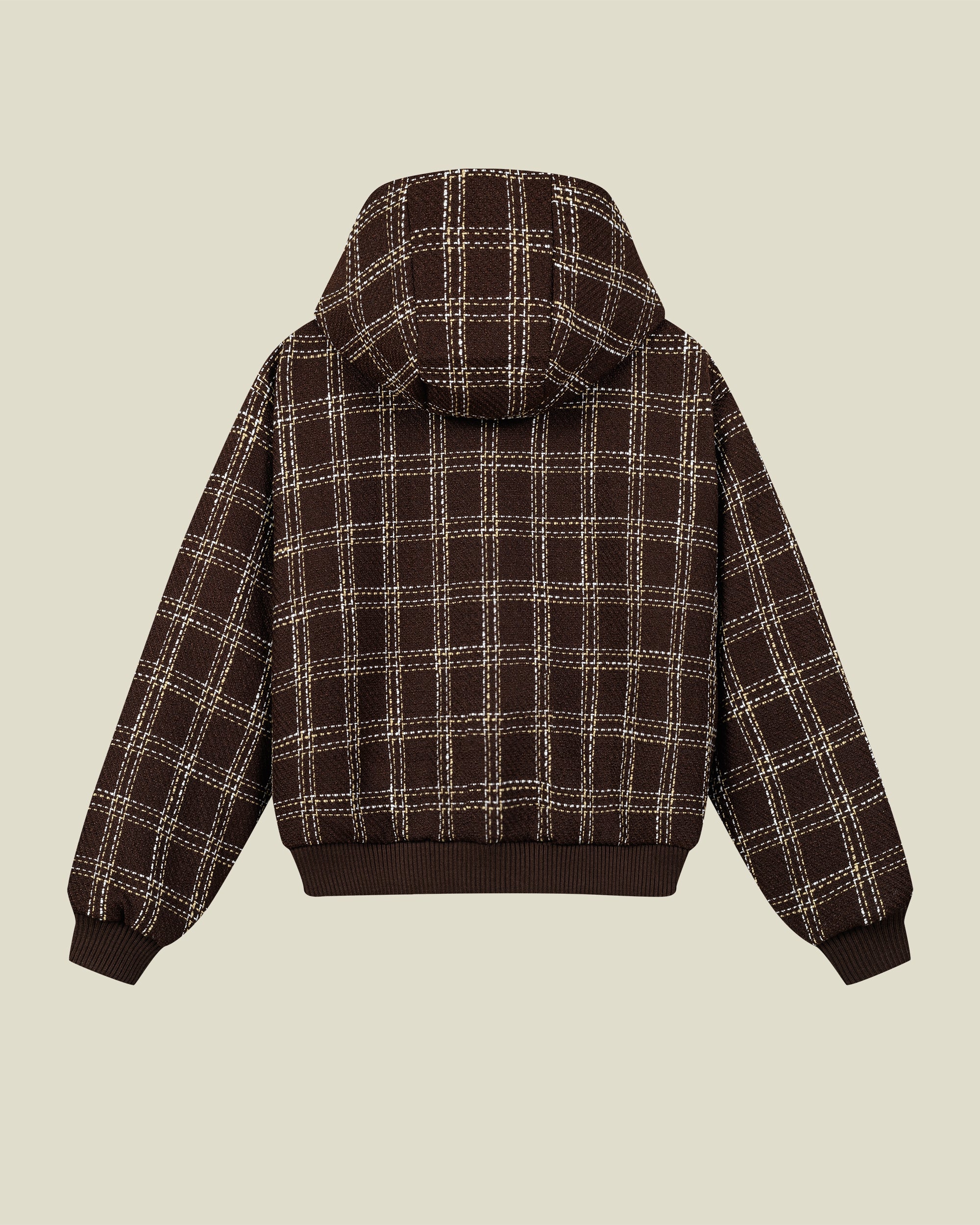 Amber Bouclé Puffer Jacket