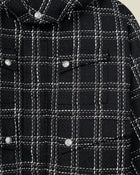 Onyx Bouclé Puffer Jacket
