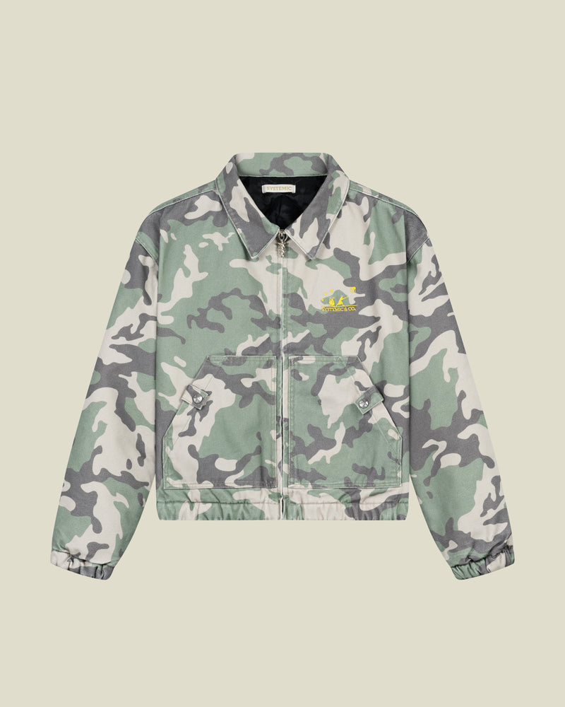 Camo Canvas Jacket