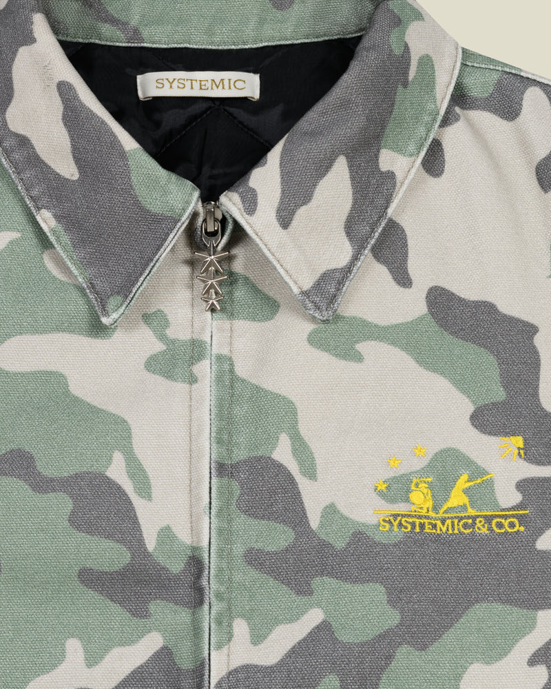Camo Canvas Jacket