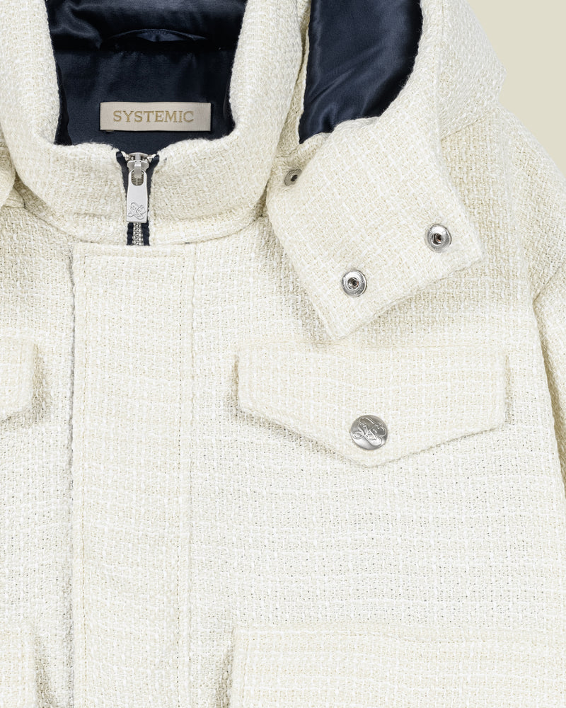 Vanille Bouclé Puffer