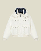 Vanille Bouclé Puffer