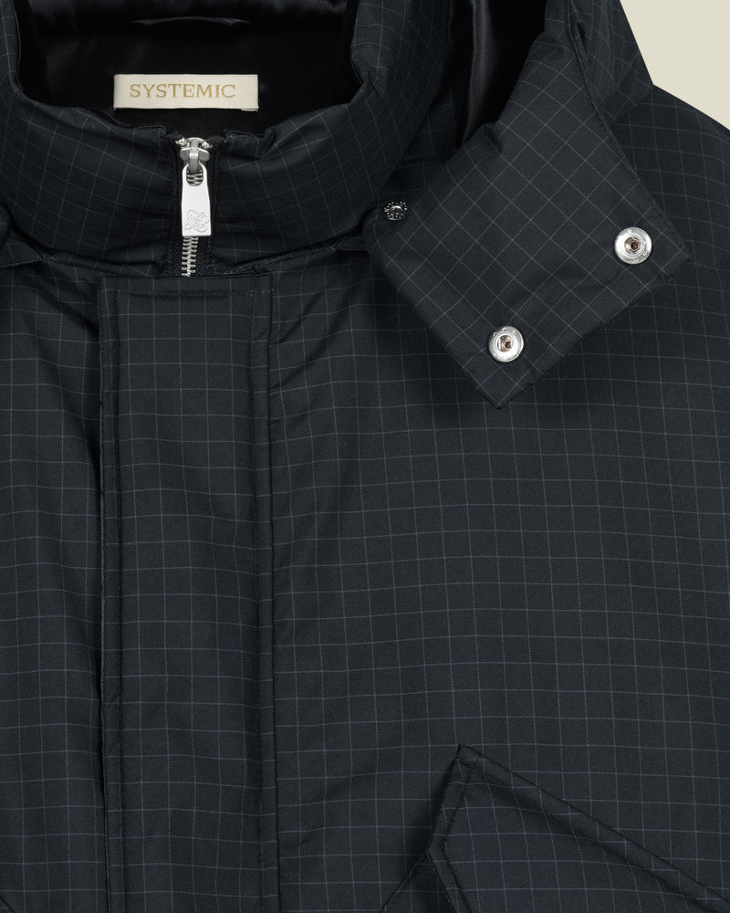 SoHo Check Puffer