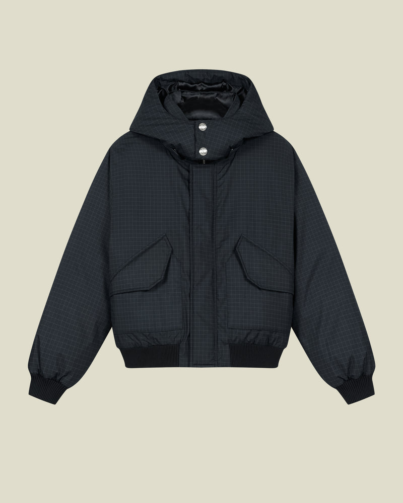 SoHo Check Puffer