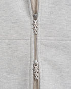 Melange Twin Zip Hoodie