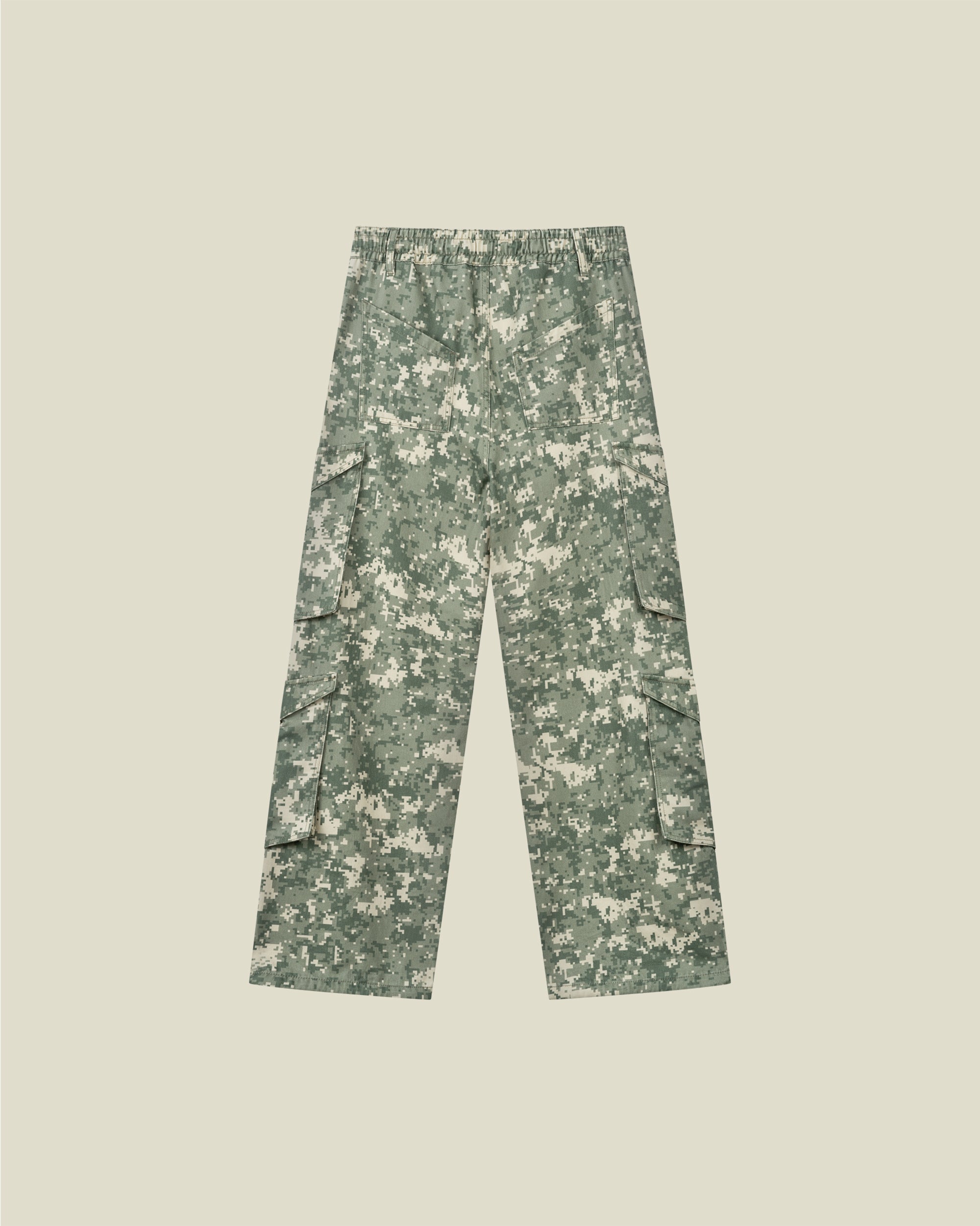 Olive Digital Camo Cargo